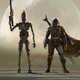 The Mandalorian and IG-11.